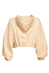 CROPPED HOODIE MANTEIGA